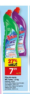 Płyn do mycia WC Tytan fioletowy promocja w Twój Market