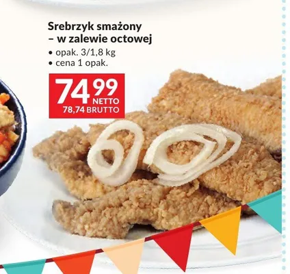 Srebrzyk smażony w zalewie octowej SEKO promocja w Makro
