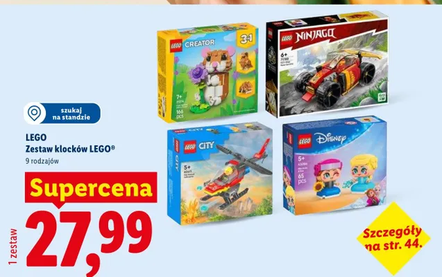 Zestaw klocków LEGO Disney promocja w Lidl