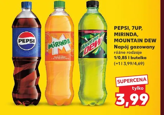 Napój gazowany Pepsi promocja w Kaufland