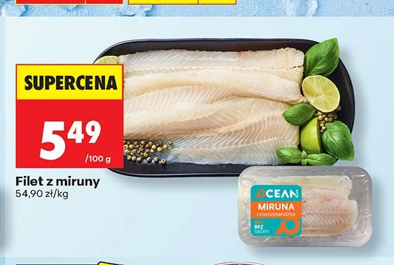 Filet z miruny Ocean promocja w Biedronka