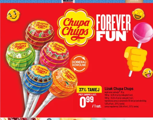 Lizak Chupa Chups promocja w POLOmarket