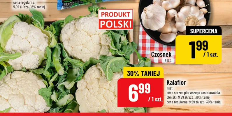 Kalafior promocja w POLOmarket