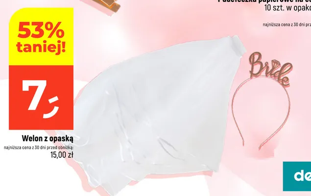 Welon z opaską promocja w Dealz