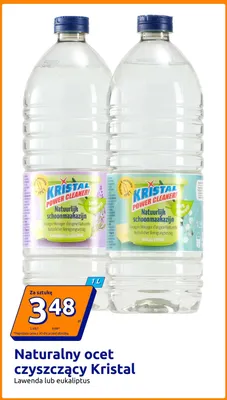 Naturalny ocet czyszczący Kristal lawenda promocja w Action