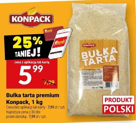 Bułka tarta premium promocja w Twój Market