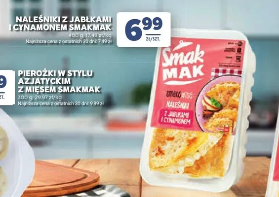 Naleśniki z jabłkami i cynamonem Smakmak promocja w Stokrotka