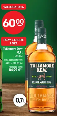 Whisky Tullamore Dew promocja w Żabka