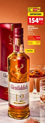 Whisky Glenfiddich 12 YO promocja w Biedronka
