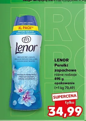 Perełki zapachowe Lenor promocja w Kaufland