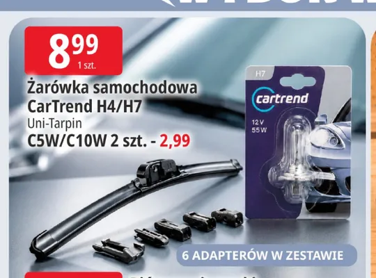 Żarówka samochodowa Cartrend C5W promocja w Leclerc
