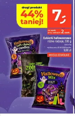 Cukierki halloweenowe promocja w Dealz