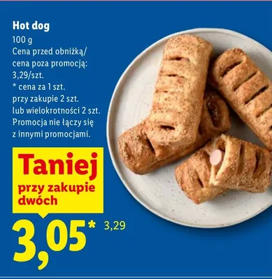 Hot dog promocja w Lidl