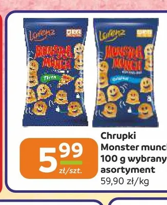 Chrupki Monster Munch promocja w Społem Częstochowa