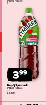 Napój Tymbark promocja w Netto