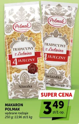 Makaron tradycyjny z ludwina promocja w Euro Sklep
