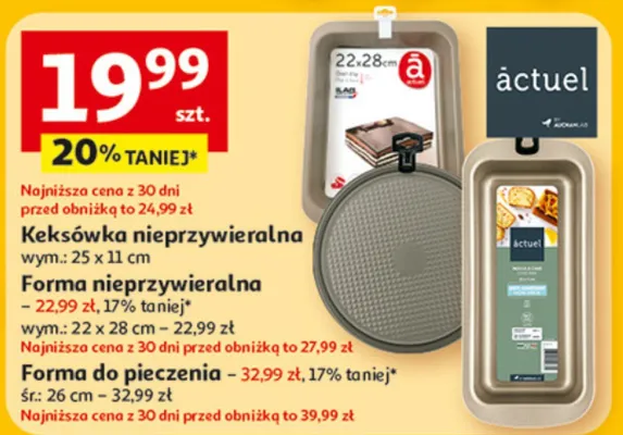 Forma do pieczenia promocja w Auchan