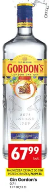 Gin Gordon's promocja w Delikatesy Centrum