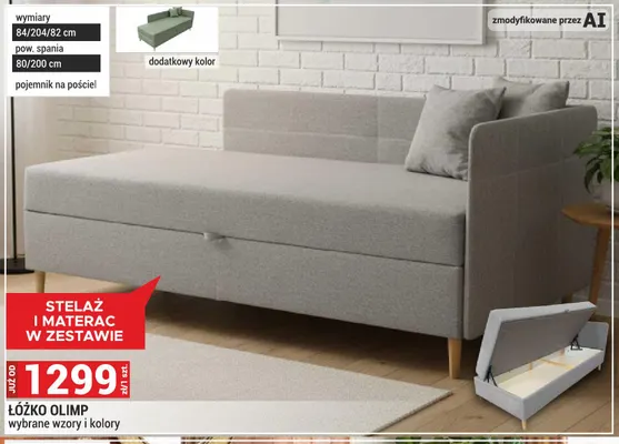 Łóżko Olimp promocja w Merkury Market