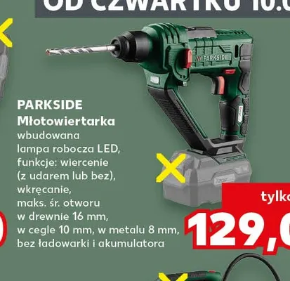 Młotowiertarka Parkside promocja w Kaufland