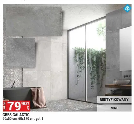 Gres Galactic 60x60 cm promocja w Merkury Market