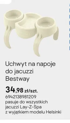 Uchwyt na napoje do jacuzzi  promocja w Castorama