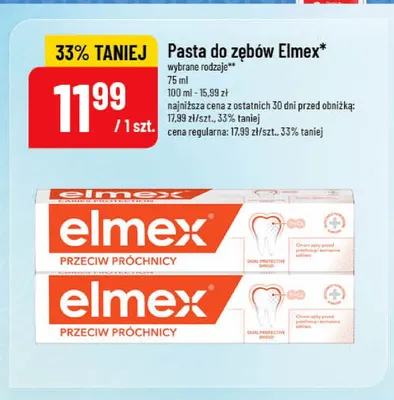 Pasta do zębów Elmex promocja w POLOmarket