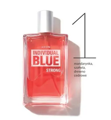 Woda toaletowa Individual Blue Strong Avon promocja w AVON