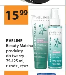 Produkty do twarzy Beauty Matcha Eveline promocja w Drogerie Laboo
