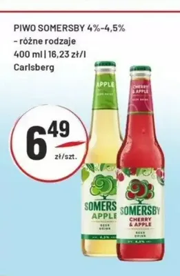 Piwo Somersby Cherry & Apple promocja w Sedal