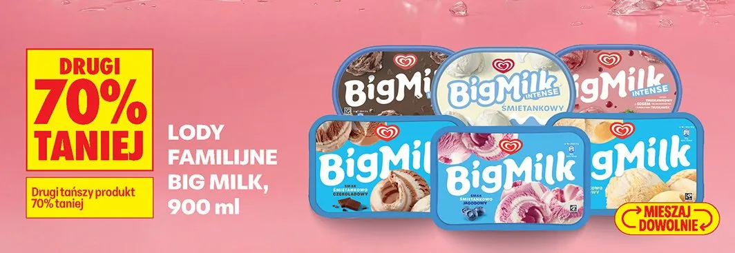 Lody familijne promocja w Biedronka