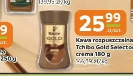 Kawa rozpuszczalna Tchibo Gold Selecton crema promocja w Gama