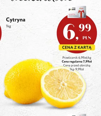 Cytryna promocja w Market Point