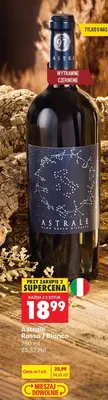Wino białe Astrale Bianco promocja w Biedronka