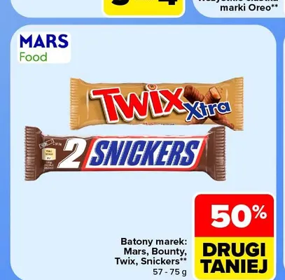 Baton Mars promocja w Carrefour