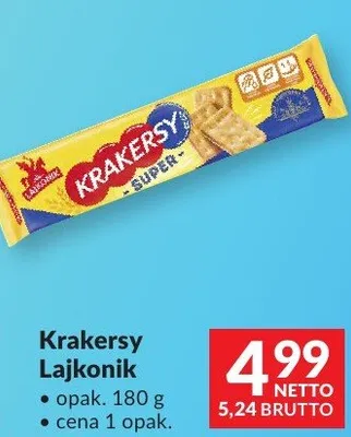Krakersy Lajkonik promocja w Makro