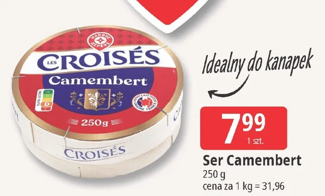 Ser Camembert promocja w Leclerc