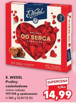 Praliny czekoladowe różne rodzaje promocja w Kaufland