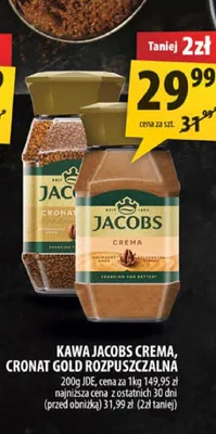 Kawa Jacobs Crema Gold rozpuszczalna promocja w Arhelan