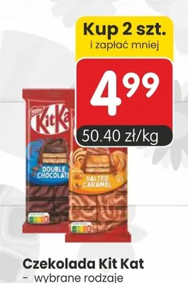 Czekolada Kit Kat - wybrane rodzaje promocja w Market Point