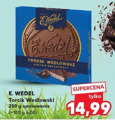 Torcik Wedlowski E. Wedel promocja w Kaufland