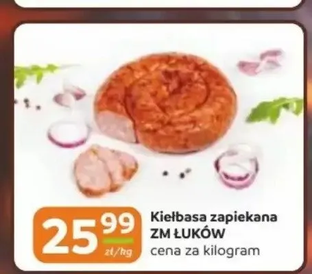 Kiełbasa zapiekana ZM Łuków promocja w Gama