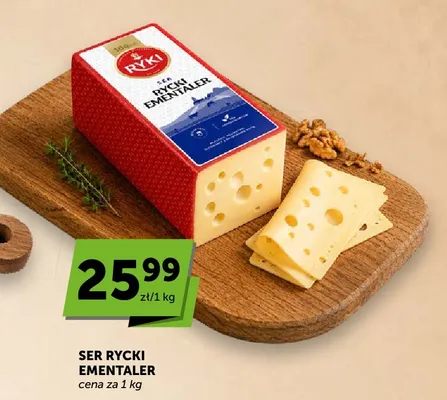 Ser Rycki Ementaler promocja w ABC