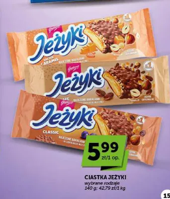 Ciastka Jeżyki Salted Caramel promocja w Groszek