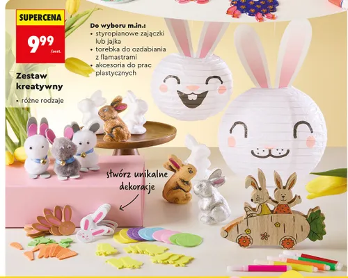 Zestaw kreatywny promocja w Biedronka