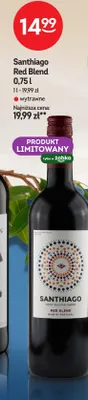 Wino wytrawne czerwone Red Blend 0,75l promocja w Żabka