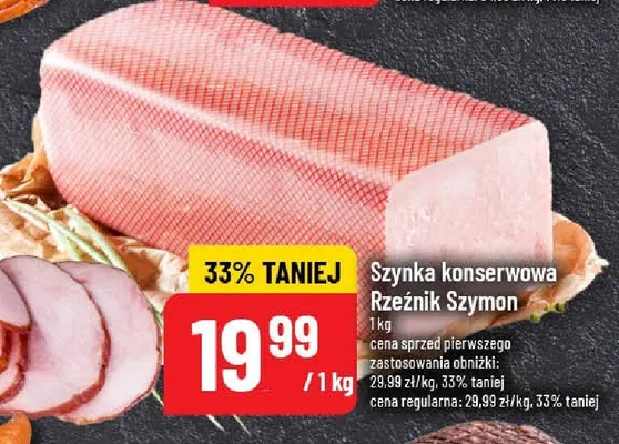 Szynka konserwowa Rzeźnik Szymon promocja w POLOmarket