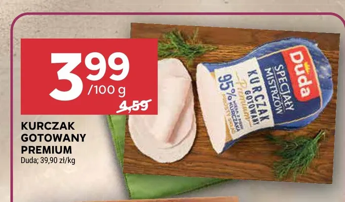 Kurczak gotowany premium Duda promocja w Stokrotka