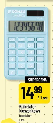 Kalkulator kieszonkowy Donau Tech promocja w POLOmarket