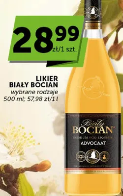 Likier Biały Bocian wybrane rodzaje promocja w Groszek